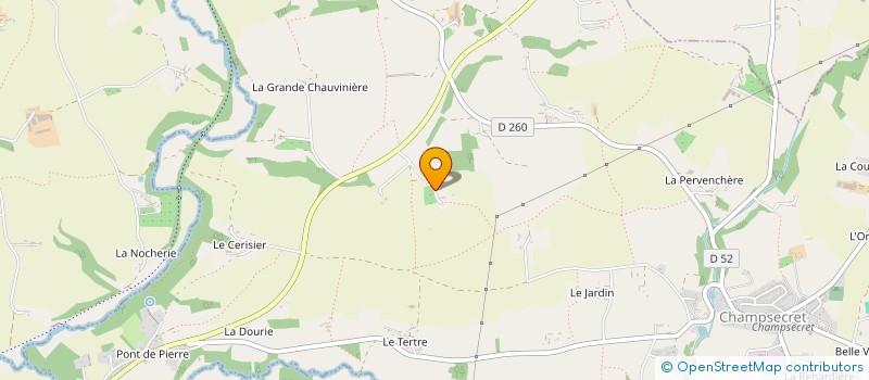localisation de l'entreprise MADAME LAETITIA MORIN à DOMFRONT-EN-POIRAIE