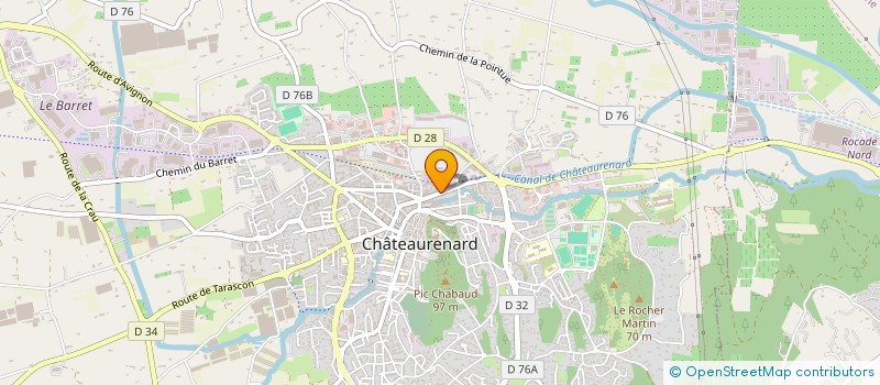 localisation de l'entreprise MADAME LAETITIA MORIN  CHATEAURENARD