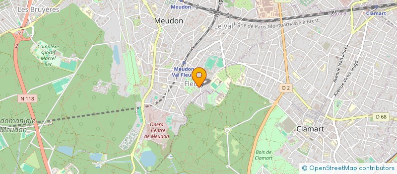 localisation de l'entreprise MADAME LAETITIA MORLAINE à MEUDON