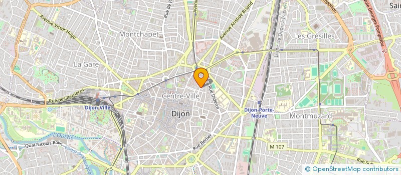 localisation de l'entreprise MADAME LAETITIA MORVAN à DIJON