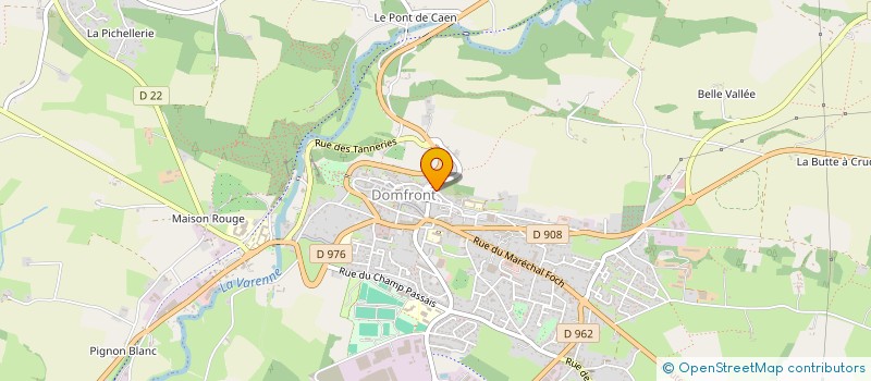 localisation de l'entreprise MADAME LAETITIA MOULIN à DOMFRONT-EN-POIRAIE