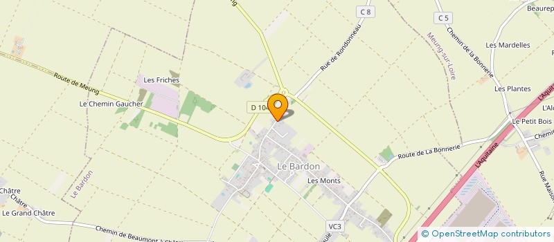 localisation de l'entreprise MADAME LAETITIA MOYEMONT à LE BARDON