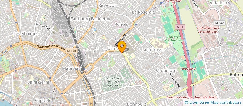 localisation de l'entreprise MADAME LAETITIA MOYSAN à TOULOUSE
