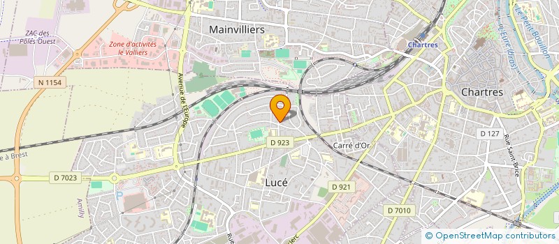 localisation de l'entreprise MADAME LAETITIA MOZAR à LUCE