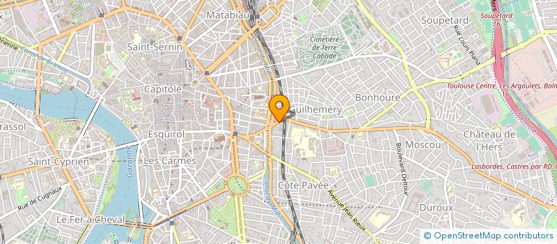 localisation de l'entreprise MADAME LAETITIA NAKACHE  TOULOUSE