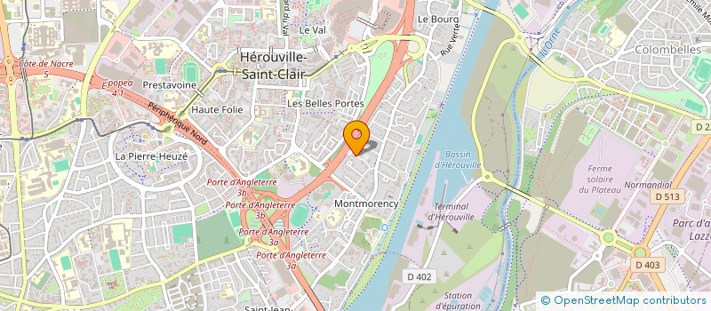 localisation de l'entreprise MADAME LAETITIA NARAYASSAMY à HEROUVILLE-SAINT-CLAIR
