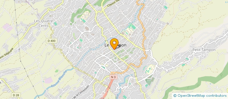 localisation de l'entreprise MADAME LAETITIA NATIVEL  LE TAMPON