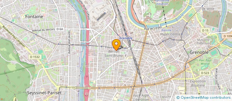 localisation de l'entreprise MADAME LAETITIA NAVARETTE à GRENOBLE