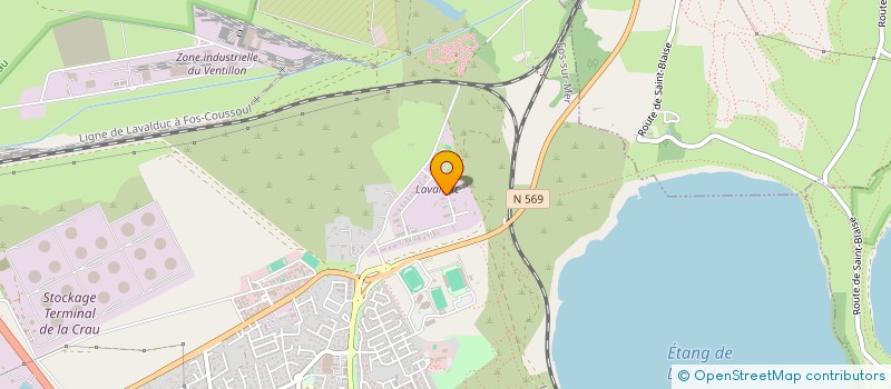 localisation de l'entreprise MADAME LAETITIA NAVIZET  FOS-SUR-MER