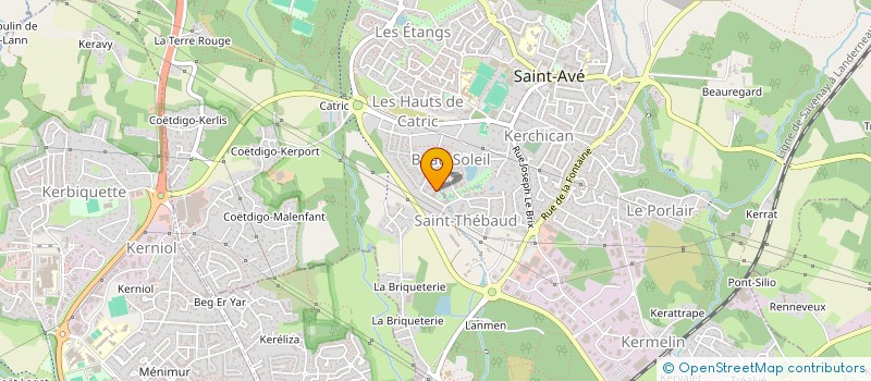 localisation de l'entreprise MADAME LAETITIA NAZZARI  SAINT-AVE