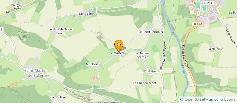 localisation de l'entreprise MADAME LAETITIA NEUILLET  THURY-HARCOURT-LE-HOM