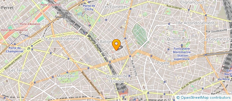 localisation de l'entreprise MADAME LAETITIA NICASTRO  PARIS