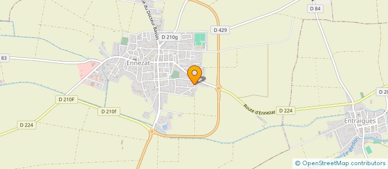 localisation de l'entreprise MADAME LAETITIA NIGON  ENNEZAT