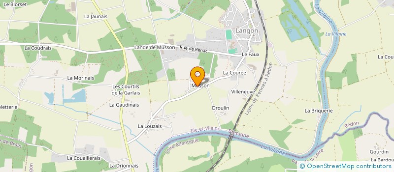 localisation de l'entreprise MADAME LAETITIA NIRLO  LANGON