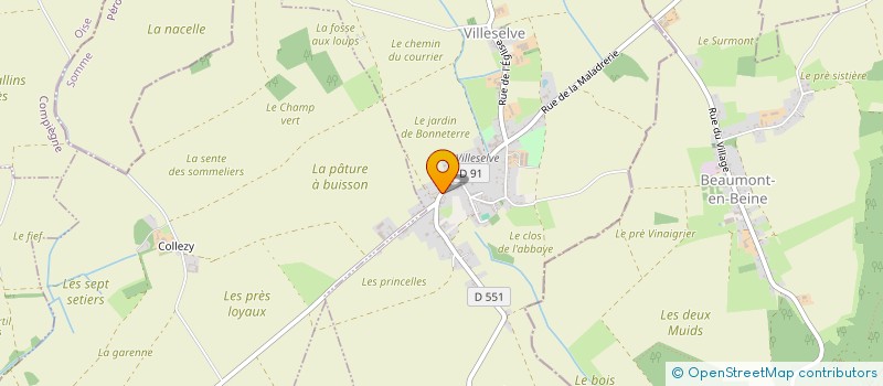 localisation de l'entreprise MADAME LAETITIA NOBLECOURT  VILLESELVE