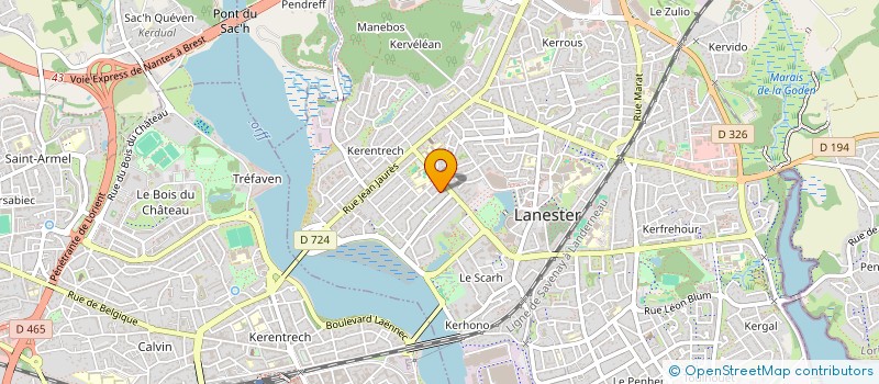 localisation de l'entreprise MADAME LAETITIA NOC  LANESTER