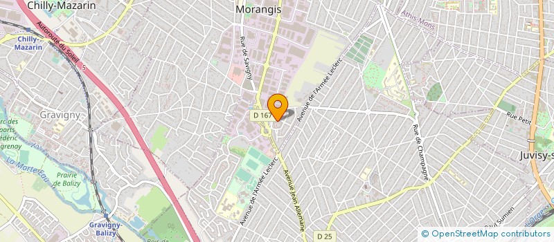 localisation de l'entreprise MADAME LAETITIA NOGUES à MORANGIS