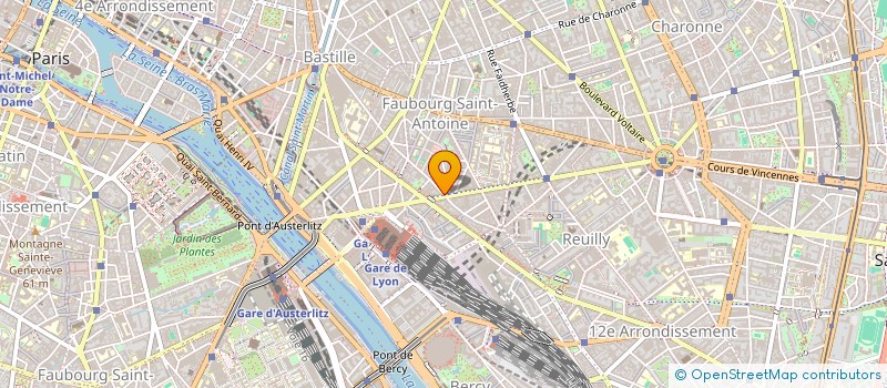 localisation de l'entreprise MADAME LAETITIA NORDIN  PARIS