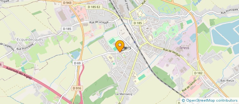 localisation de l'entreprise MADAME LAETITIA NORMAND  CALONNE-RICOUART