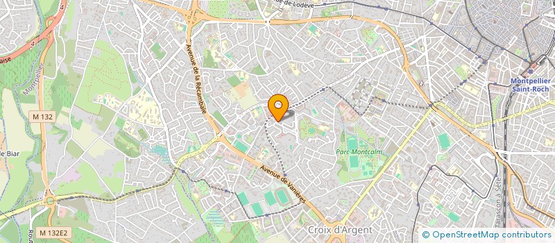 localisation de l'entreprise MADAME LAETITIA NOUAILI  MONTPELLIER