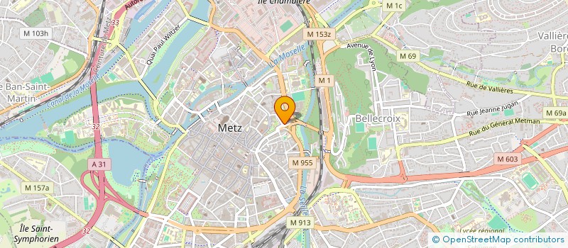 localisation de l'entreprise MADAME LAETITIA NYKS  METZ