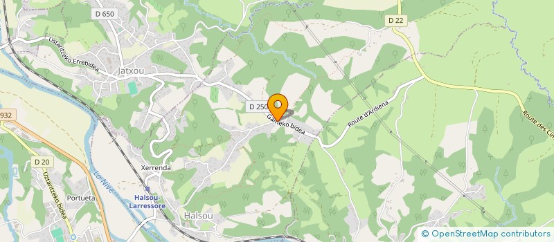 localisation de l'entreprise MADAME LAETITIA OLIVEIRA à HALSOU