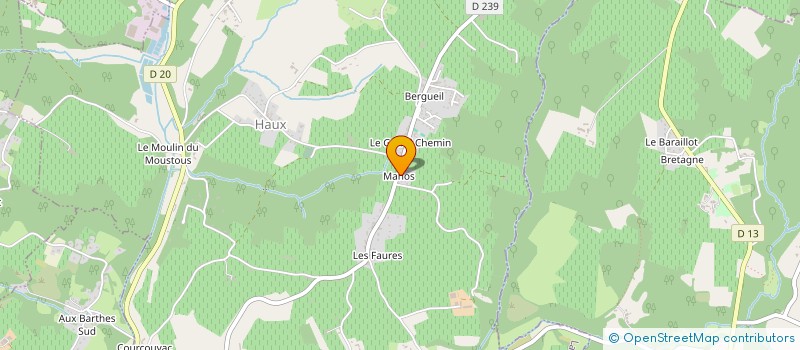 localisation de l'entreprise MADAME LAETITIA OLIVERO à HAUX