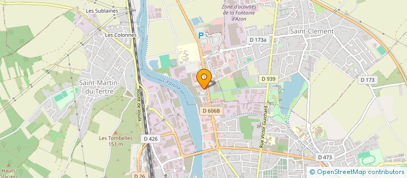 localisation de l'entreprise MADAME LAETITIA OLLIVIER  SAINT-DENIS-LES-SENS