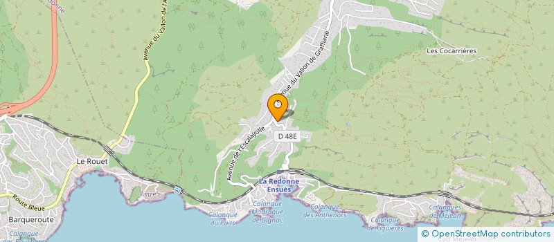 localisation de l'entreprise MADAME LAETITIA ORMAS  ENSUES-LA-REDONNE