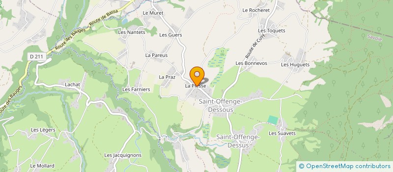 localisation de l'entreprise MADAME LAETITIA OROZCO à SAINT-OFFENGE