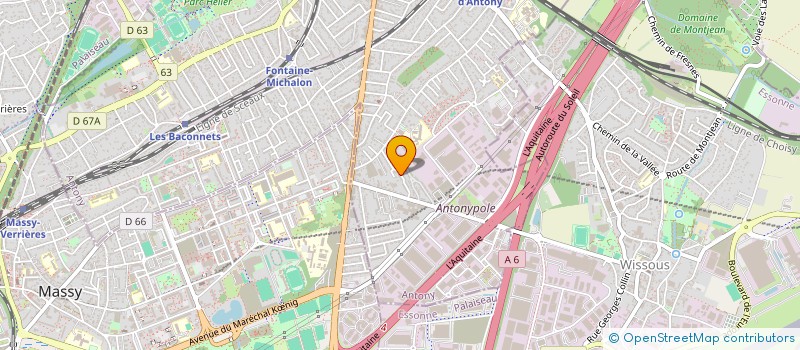 localisation de l'entreprise MADAME LAETITIA OTTAVJ à ANTONY