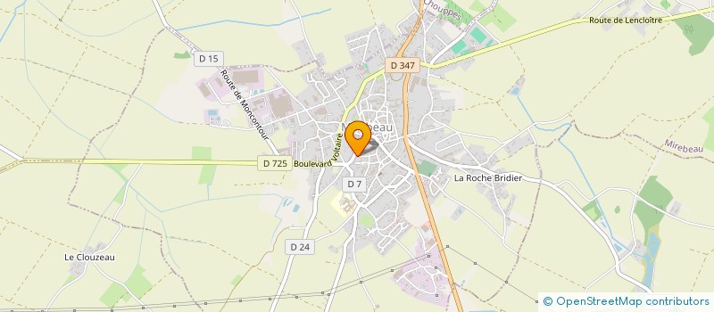 localisation de l'entreprise MADAME LAETITIA OUVRARD à SAINT-MARTIN-LA-PALLU