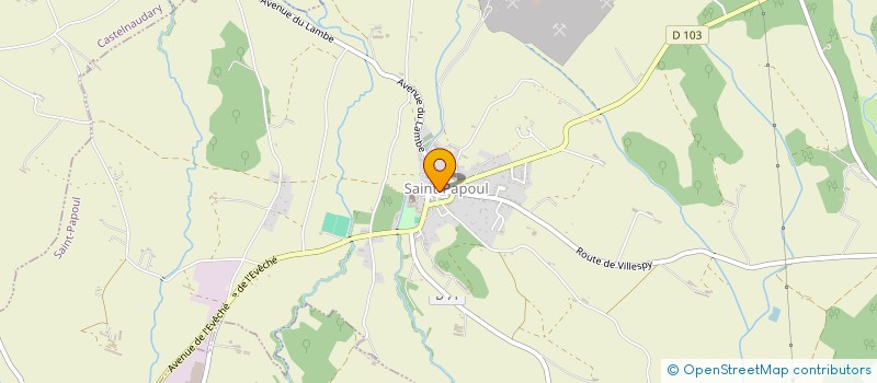 localisation de l'entreprise MADAME LAETITIA PAGES à FENDEILLE