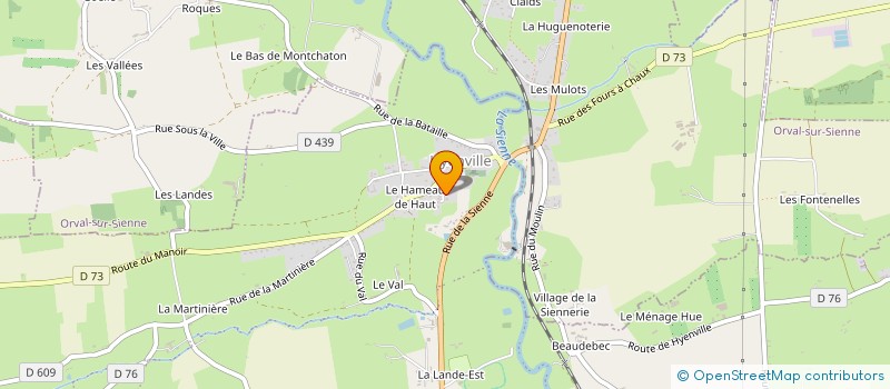 localisation de l'entreprise MADAME LAETITIA PAISNEL  QUETTREVILLE-SUR-SIENNE