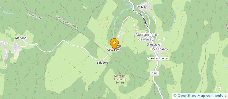 localisation de l'entreprise MADAME LAETITIA PALAZZO  L'ABERGEMENT-DE-VAREY