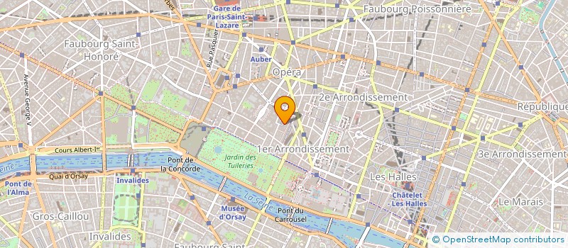 localisation de l'entreprise MADAME LAETITIA PAOLAGGI à PARIS