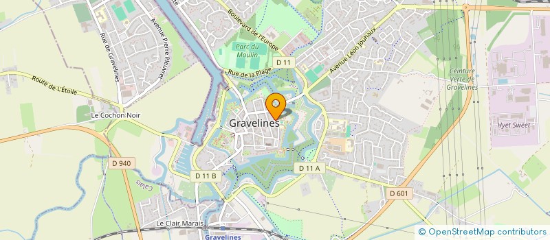 localisation de l'entreprise MADAME LAETITIA PAPEGAY à GRAVELINES