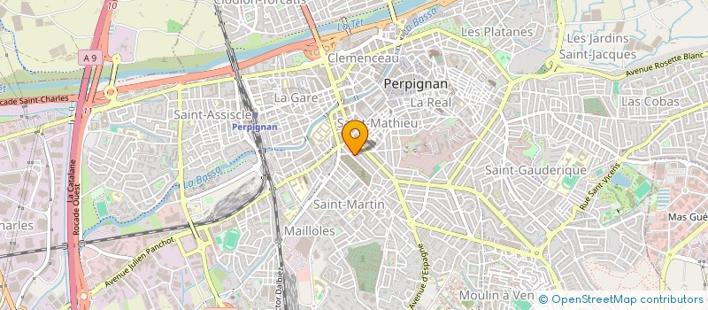 localisation de l'entreprise MADAME LAETITIA PAPEIL à PERPIGNAN
