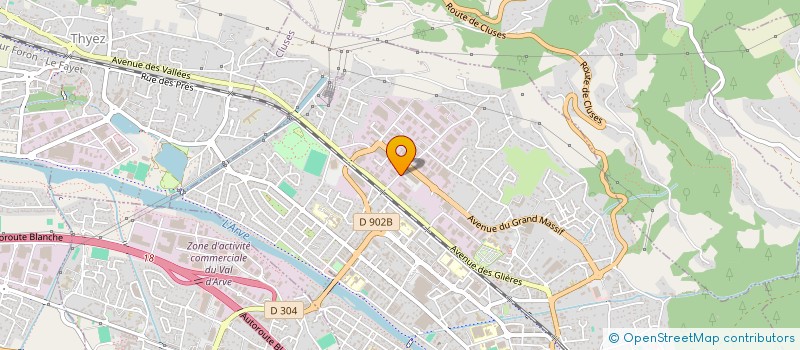 localisation de l'entreprise MADAME LAETITIA PARIS  CLUSES