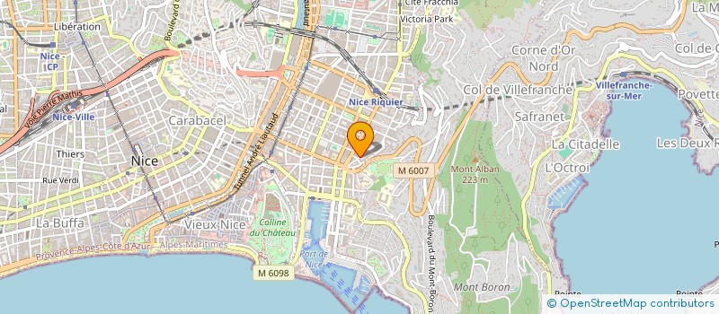 localisation de l'entreprise MADAME LAETITIA PARNAGEON à NICE