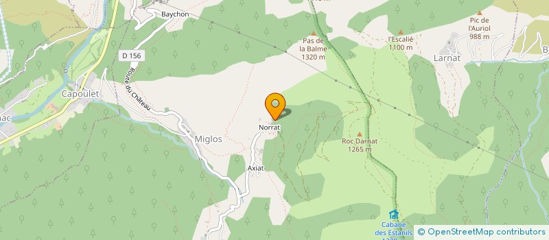 localisation de l'entreprise MADAME LAETITIA PARROU à MIGLOS
