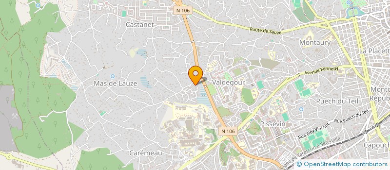 localisation de l'entreprise MADAME LAETITIA PASCUAL  NIMES