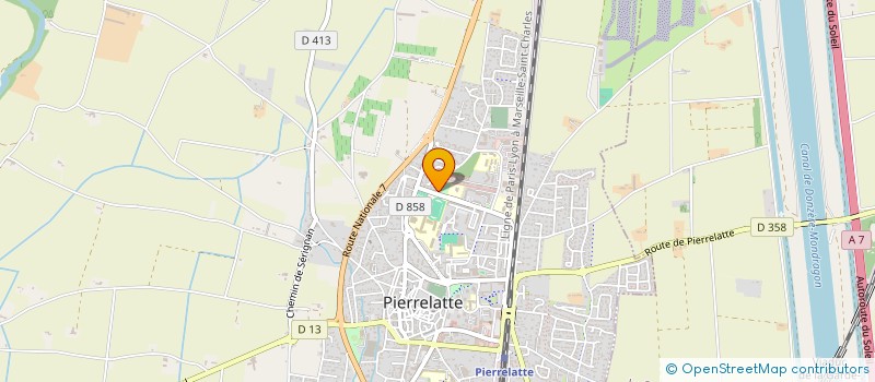 localisation de l'entreprise MADAME LAETITIA PASERI à PIERRELATTE