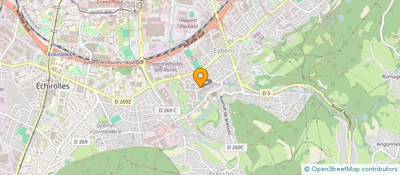 localisation de l'entreprise MADAME LAETITIA PATE-CAZAL à EYBENS