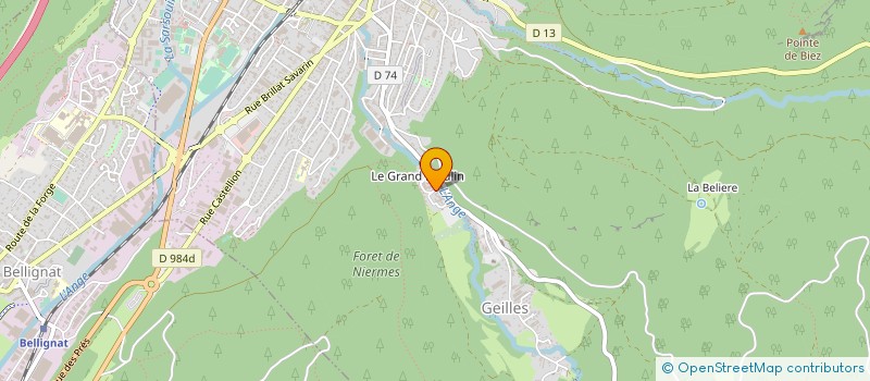 localisation de l'entreprise MADAME LAETITIA PAVIOT à OYONNAX