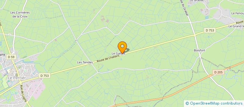 localisation de l'entreprise MADAME LAETITIA PAVOT  LE PERRIER