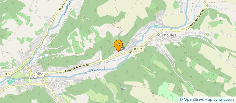 localisation de l'entreprise MADAME LAETITIA PAYAN  ROUMOULES