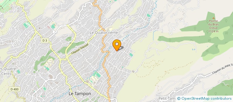 localisation de l'entreprise MADAME LAETITIA PAYET  LE TAMPON