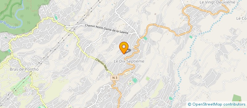 localisation de l'entreprise MADAME LAETITIA PAYET  LE TAMPON