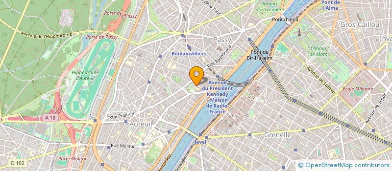 localisation de l'entreprise MADAME LAETITIA PENOCCI  PARIS